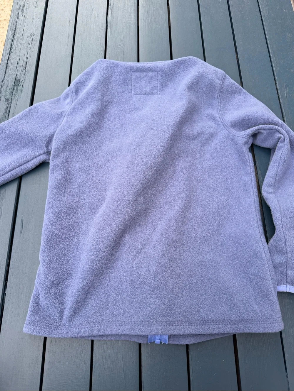 OshKosh B'gosh Lavender Zip-Up Fleece Hoodie